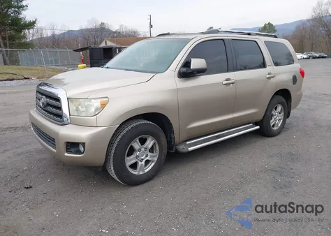 2008 Toyota Sequoia Sr5 5.7L V8 из США, поврежденный, VIN 5TDZY64A18S014746